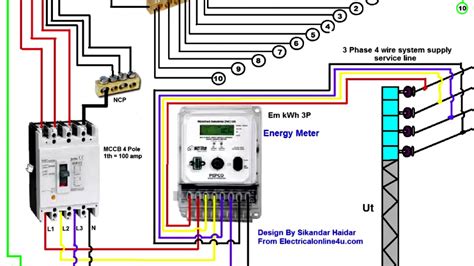 external electric meter box installation|electric meter connection diagram.